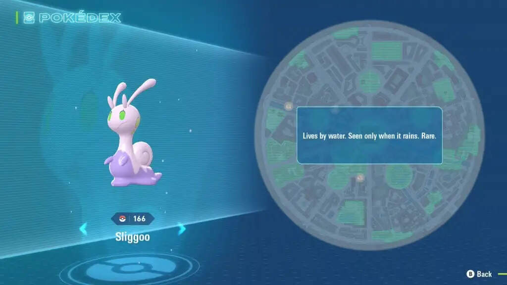 Sliggoo in Pokemon Legends ZA
