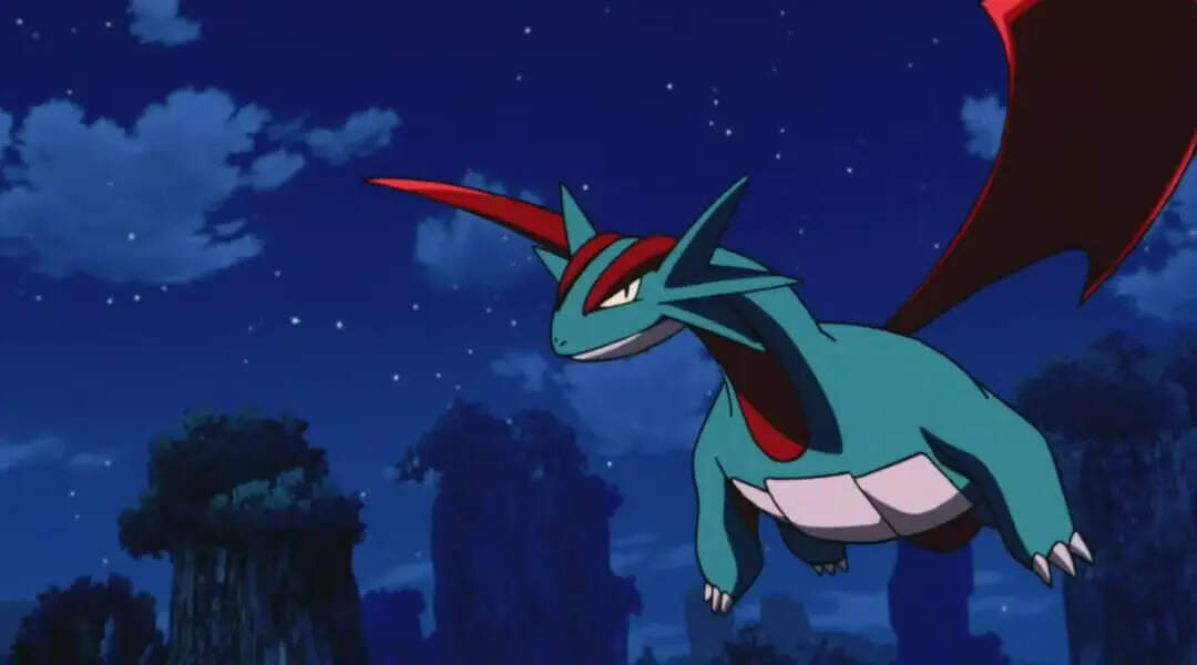 Salamence in the anime