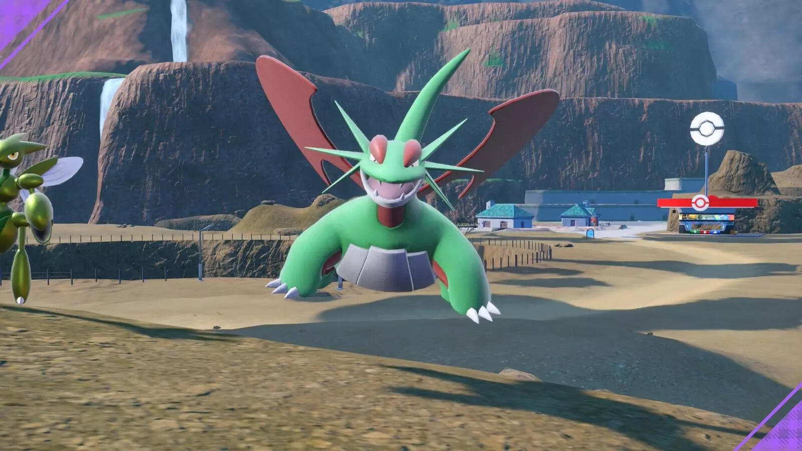 Gen 9 Shiny Salamence in the main series game