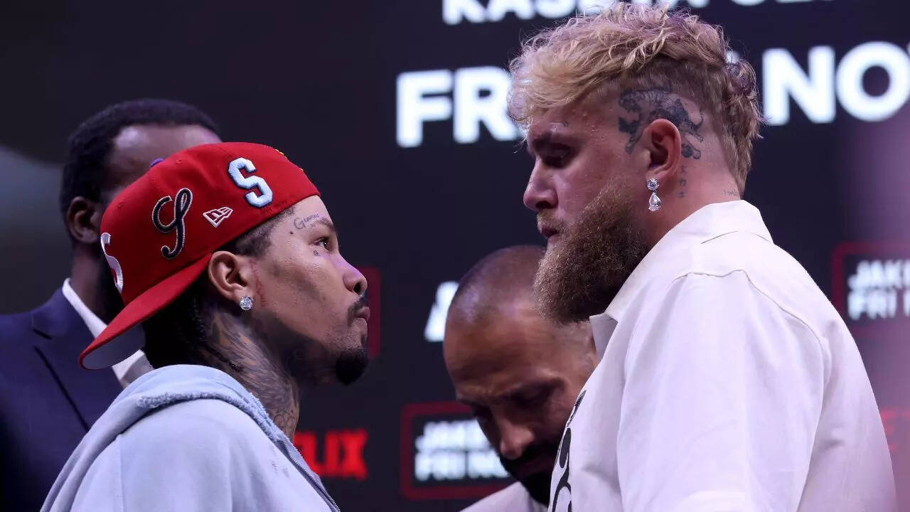 Jake Paul vs. Gervonta Davis. Image via: Leonardo Fernandez/Getty Images Jake Paul vs Gervonta Davis