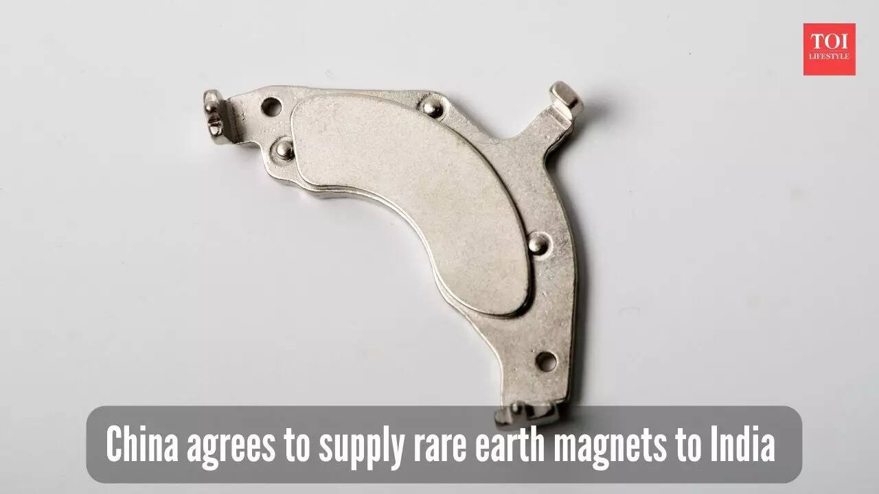 China agrees to supply rare earth magnets to India