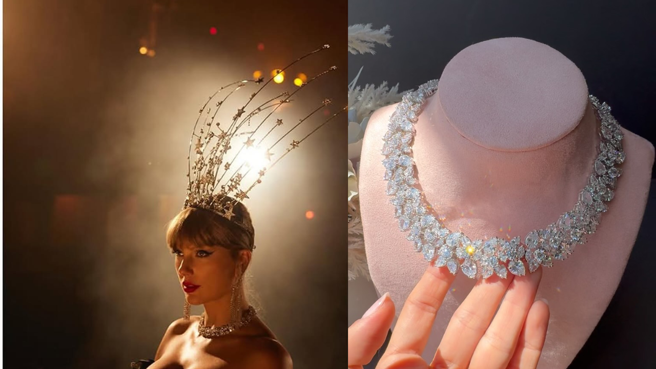 Instagram) The glamorous choker that crossed continents