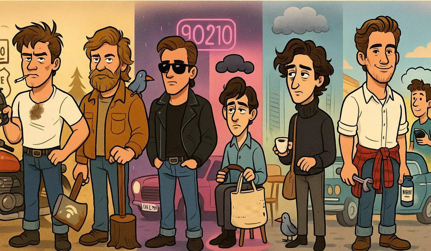 The Evolution of the Hollywood Man