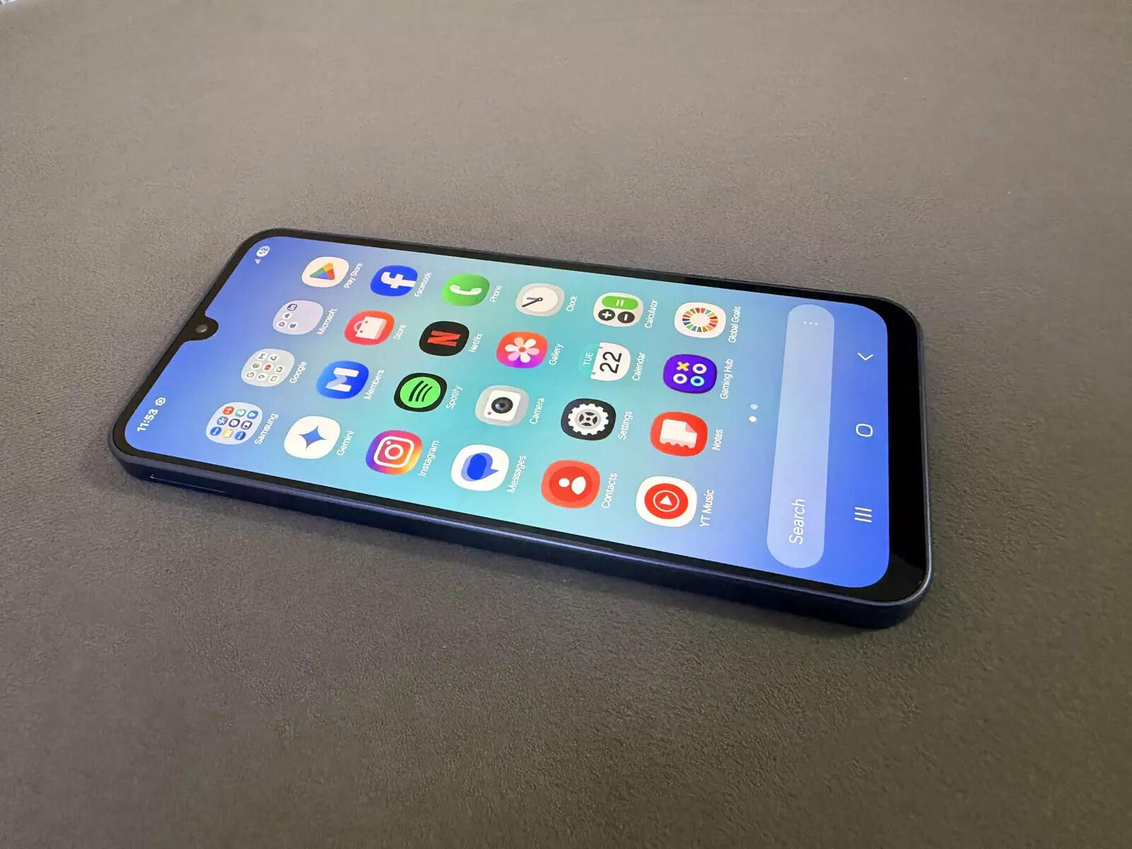 Samsung Galaxy A17 5G display