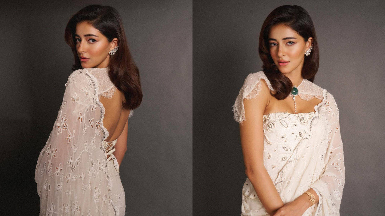Ananya Panday channels Maharani Gayatri Devi's grace