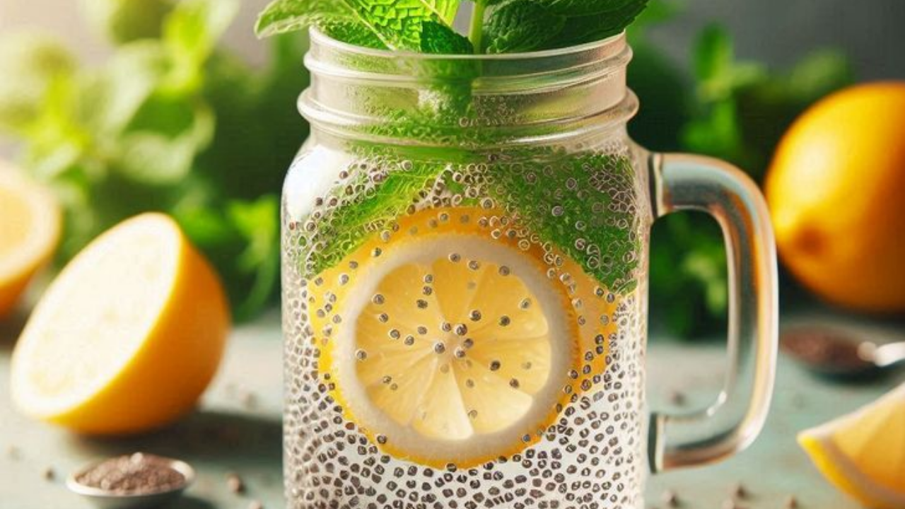 Chia seed water