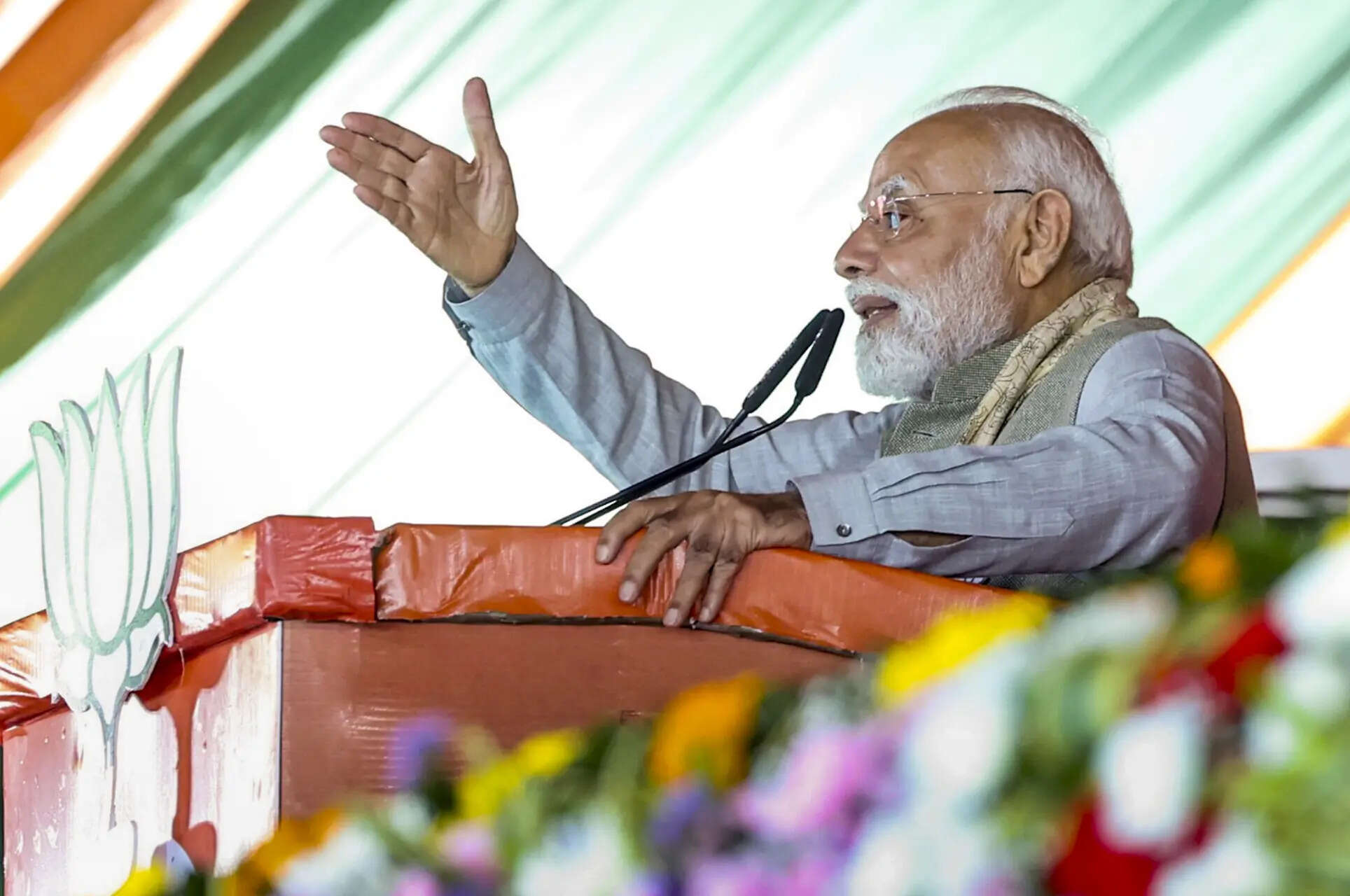 बिहार चुनाव: पीएम मोदी ने किया प्रचार