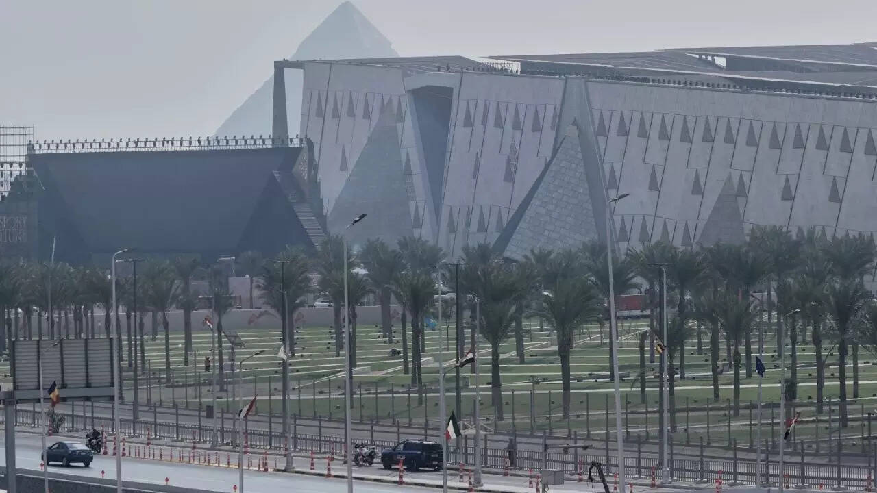 Grandeza arquitetônica: um monumento ao Egito moderno