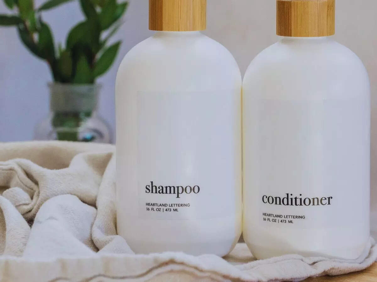 Shampoo bottles