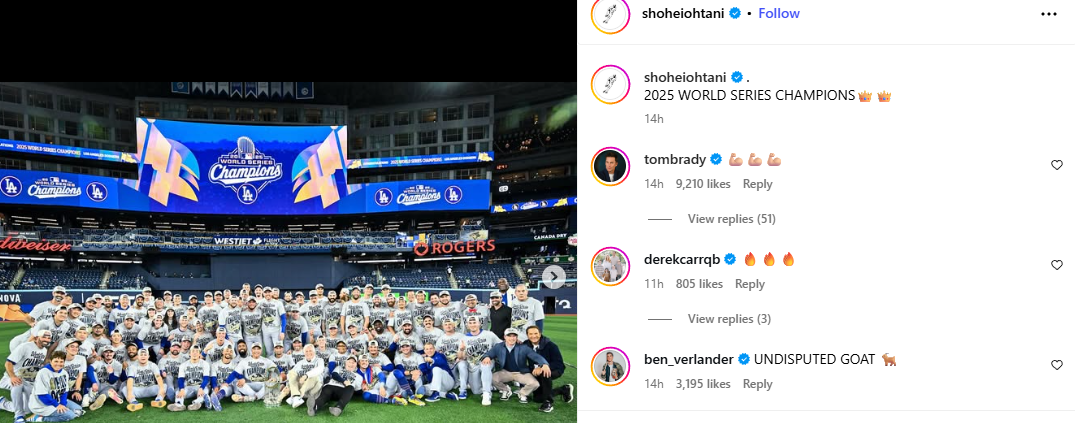 Shohei Ohtani and team