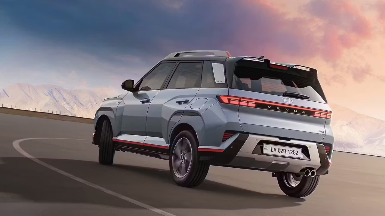 Hyundai Venue N-Line rear