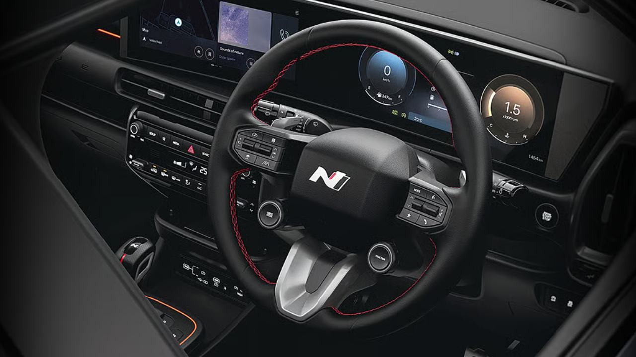 Hyundai Venue N-Line interior