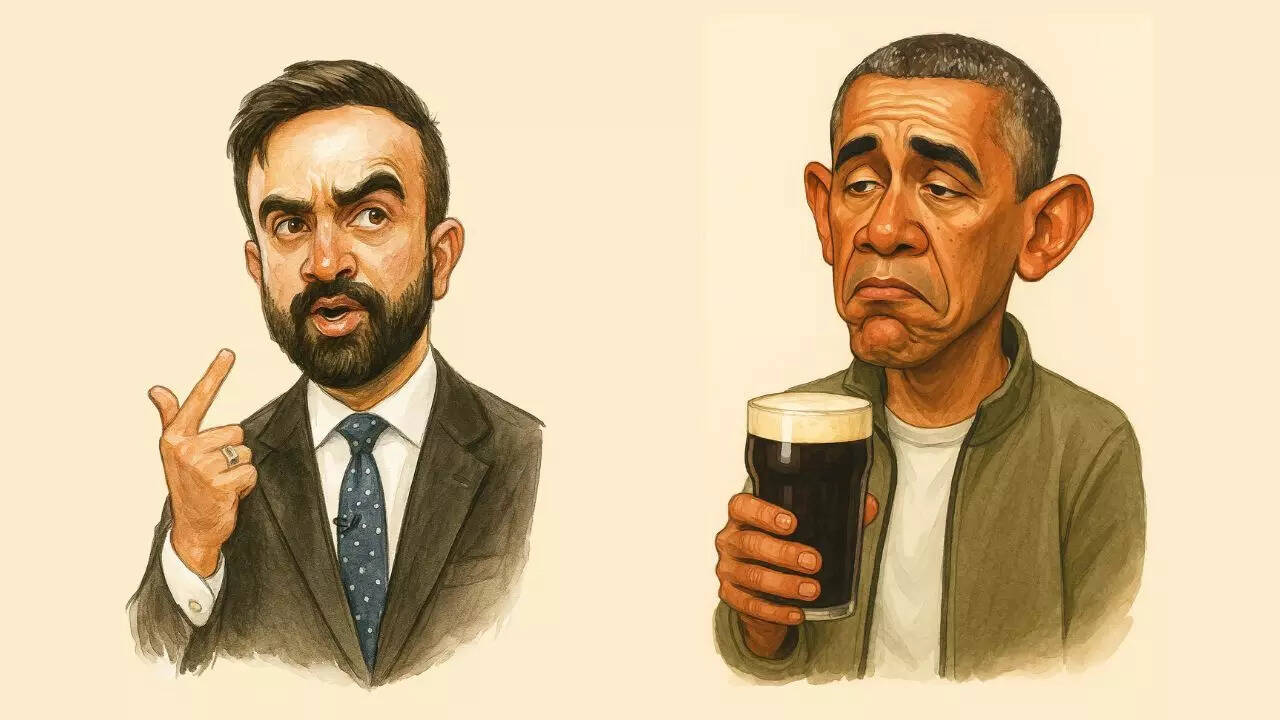 Zohran Mamdani and Barack Obama (AI image generated by ChatGPT)