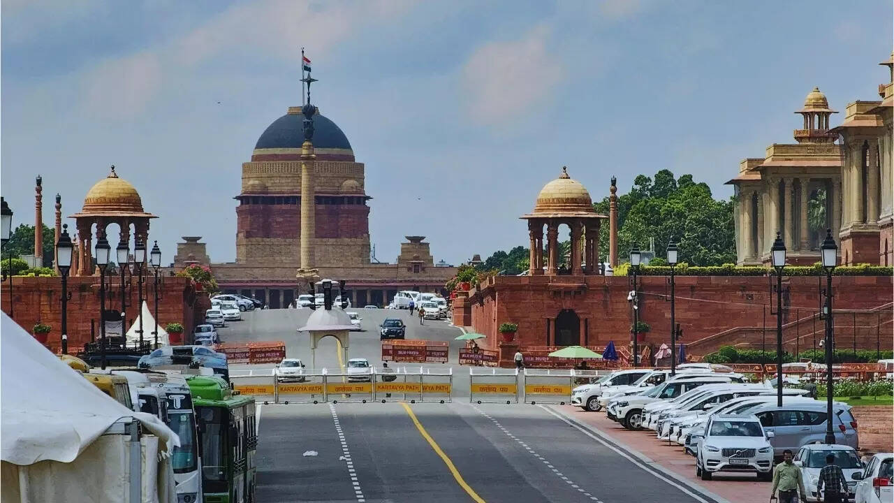 Rashtrapati Bhavan entry gate Rashtrapati Bhavan entry gate