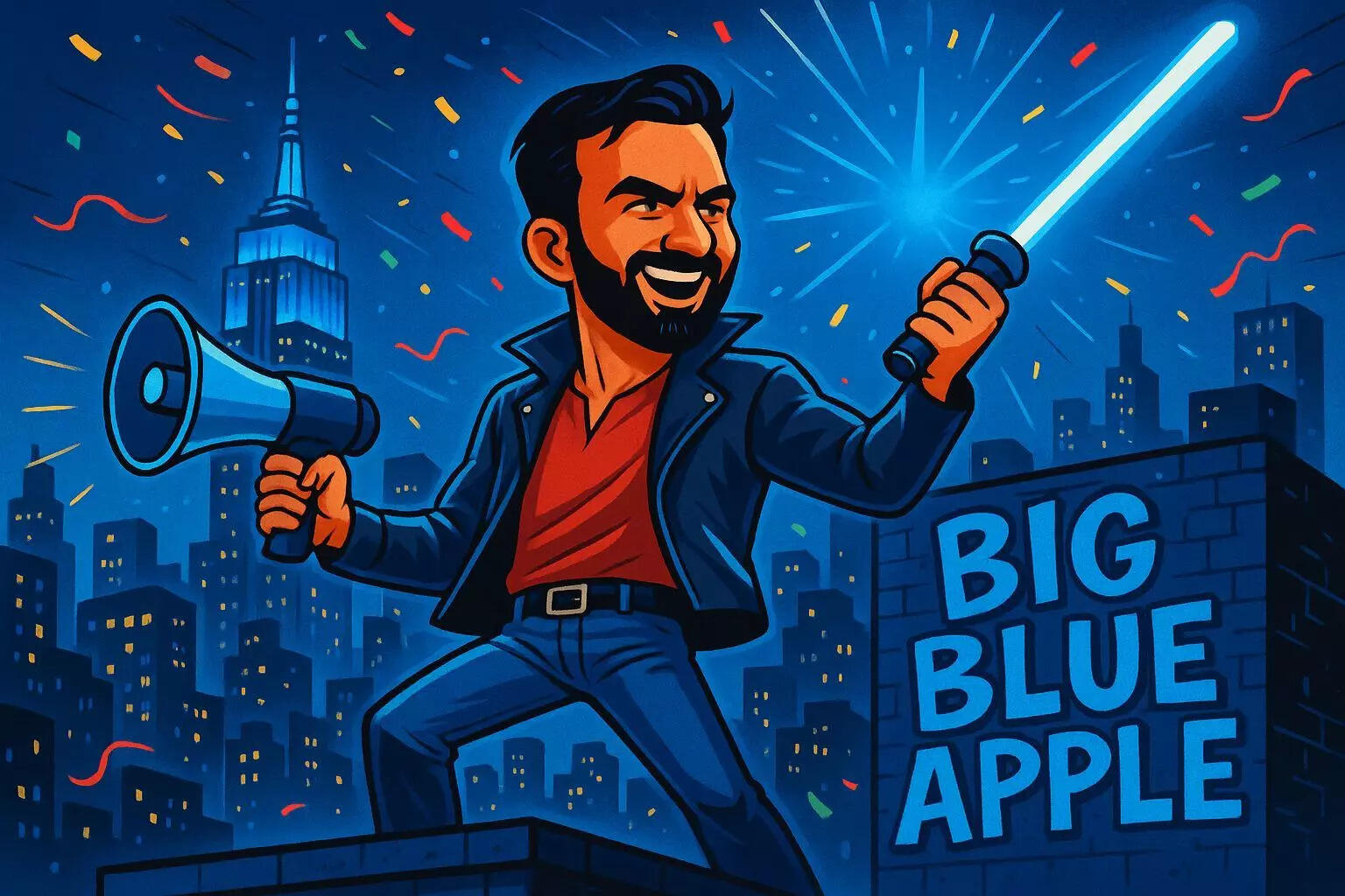Big Blue Apple