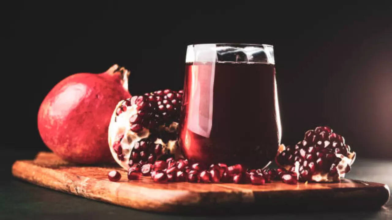Study on benefits of pomegranate