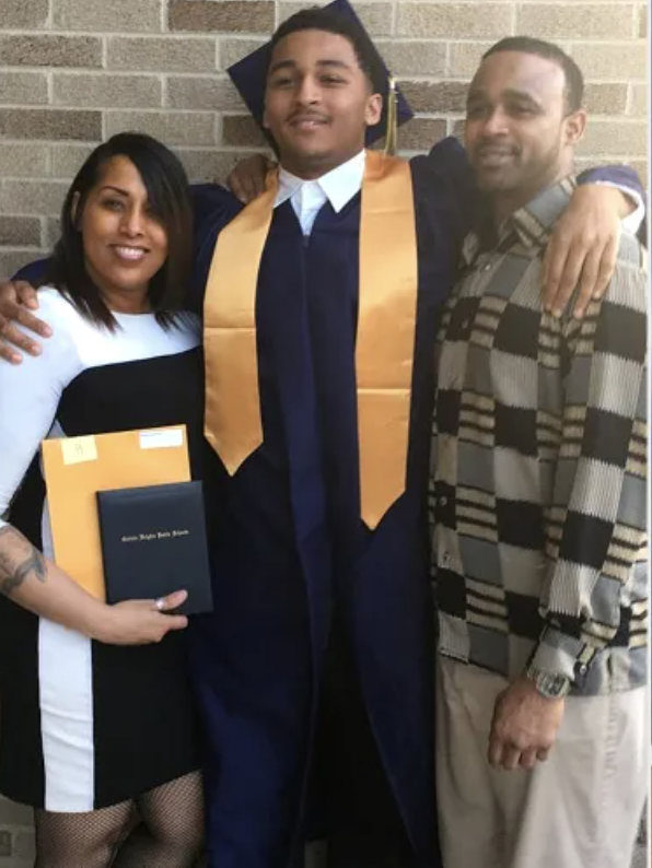 Marshawn Kneeland/Instagram; Ric Tapia/Getty Marshawn Kneeland's parents