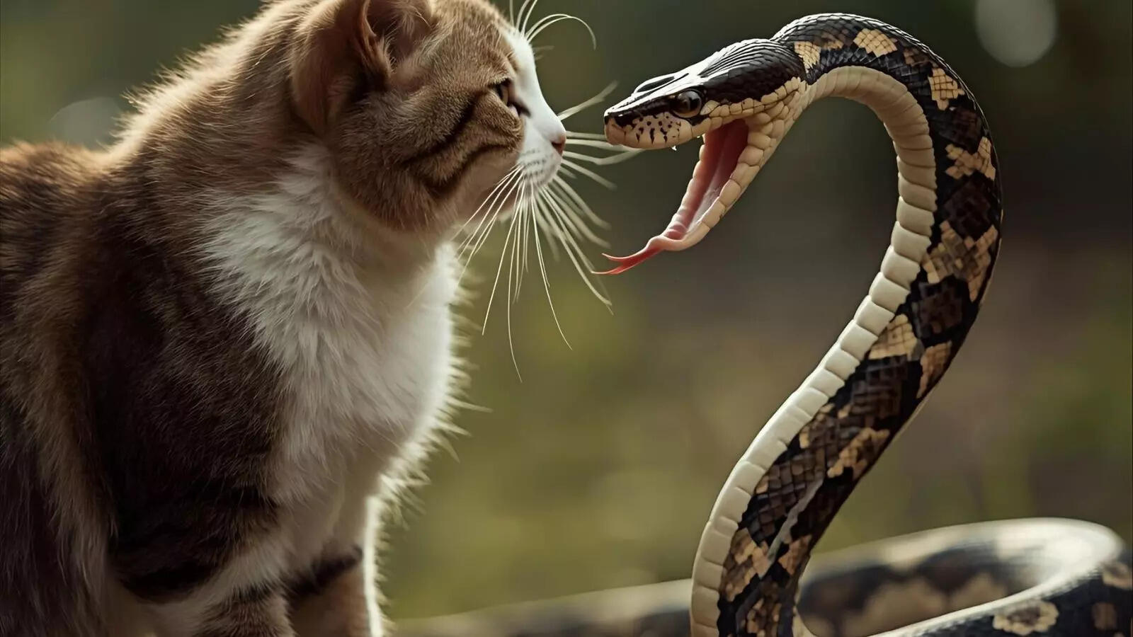 Cat vs Snake: Who Is More Likely to Win a Fight?