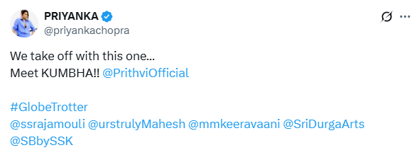 Priyanka Chopra's post