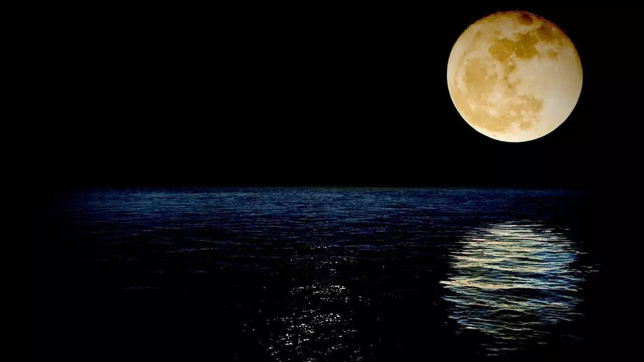 Supermoon--Representative Image
