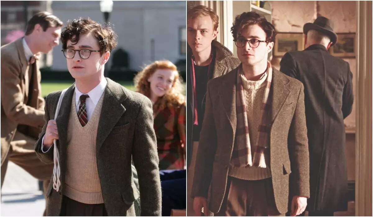 Daniel Radcliffe’s Kill Your Darlings look captures vintage allure screen influence dar academia style