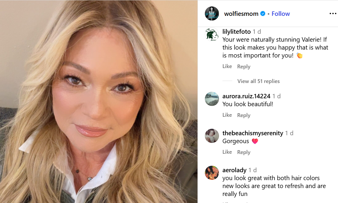​Valerie Bertinelli Just Went Blonde at 65 and Fans Are Losing It in Comments Section!​