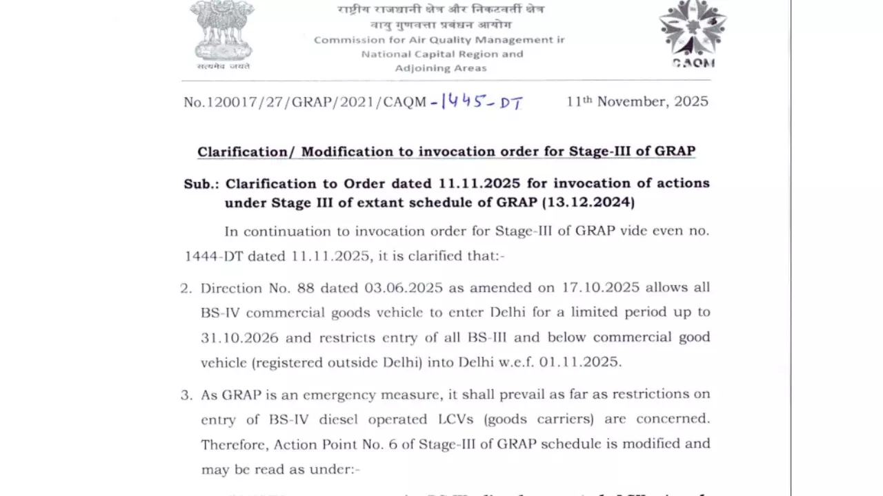 GRAP 3 orders in Delhi