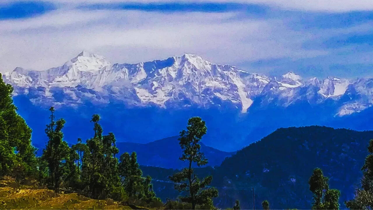 Nanda Devi, as seen from Uttarakhand