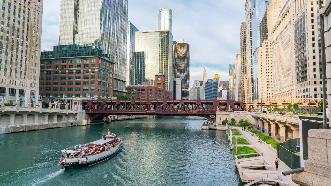 The Chicago River, United States