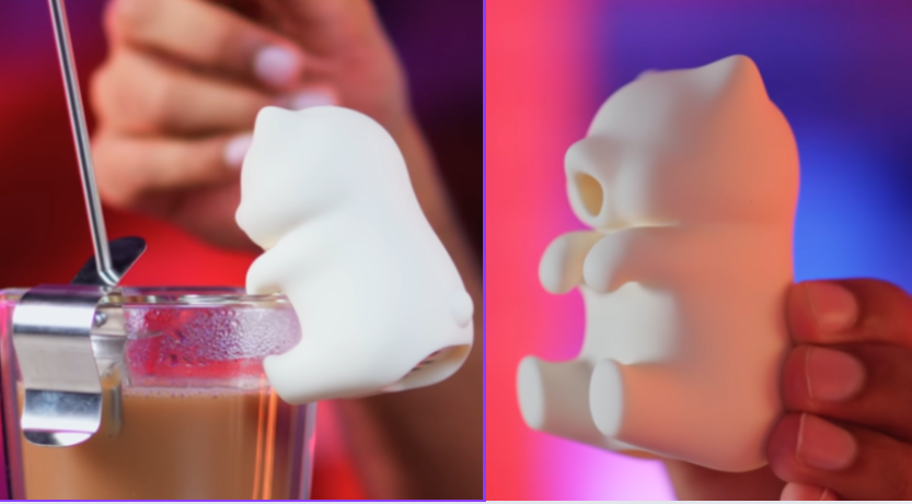 Neco Fufu (robotic cat blower)/image: sreengrab youtube Neco Fufu (robotic cat blower)