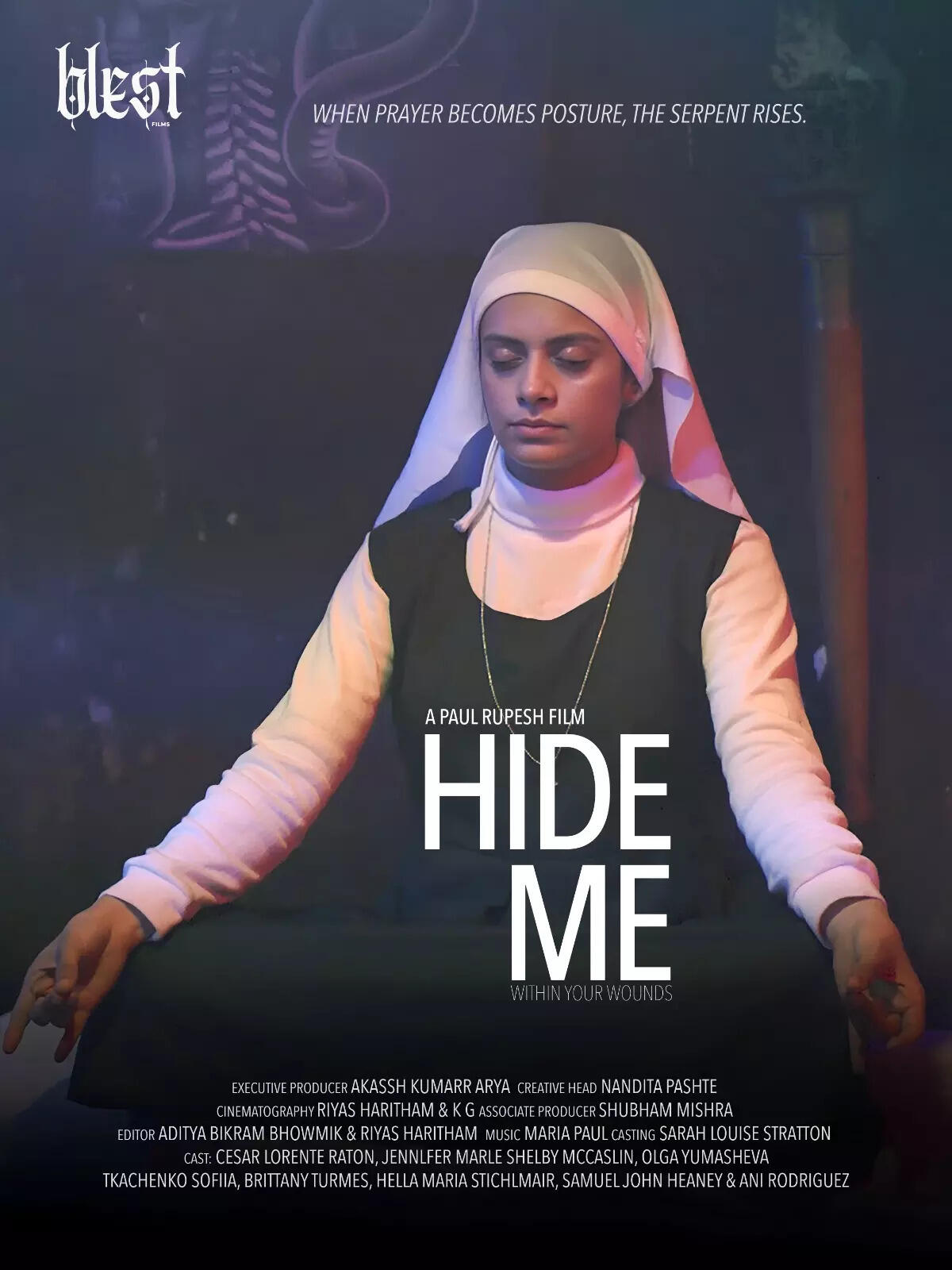 Hide Me poster inset.