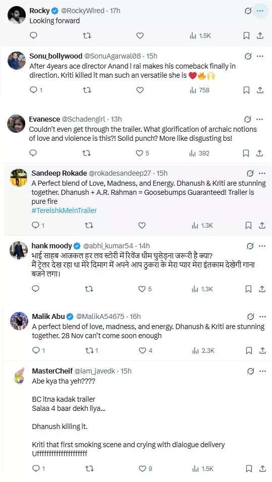 Comentar Tere Ishq Mein