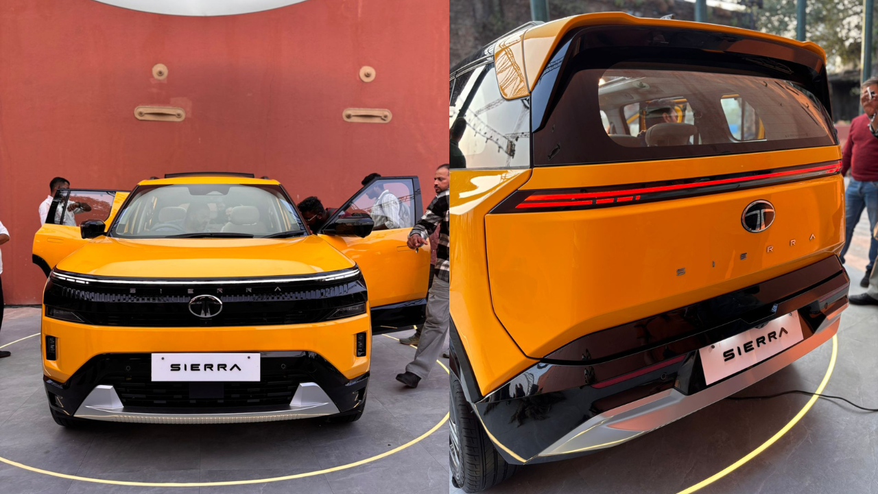 Tata Sierra front look