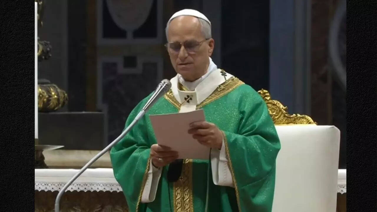 Pope Leo the XIV  (Photo via @Katolik_Roma/X)