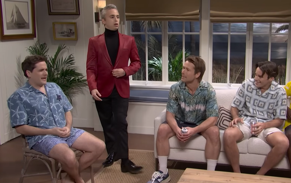 Not a comedian in sight