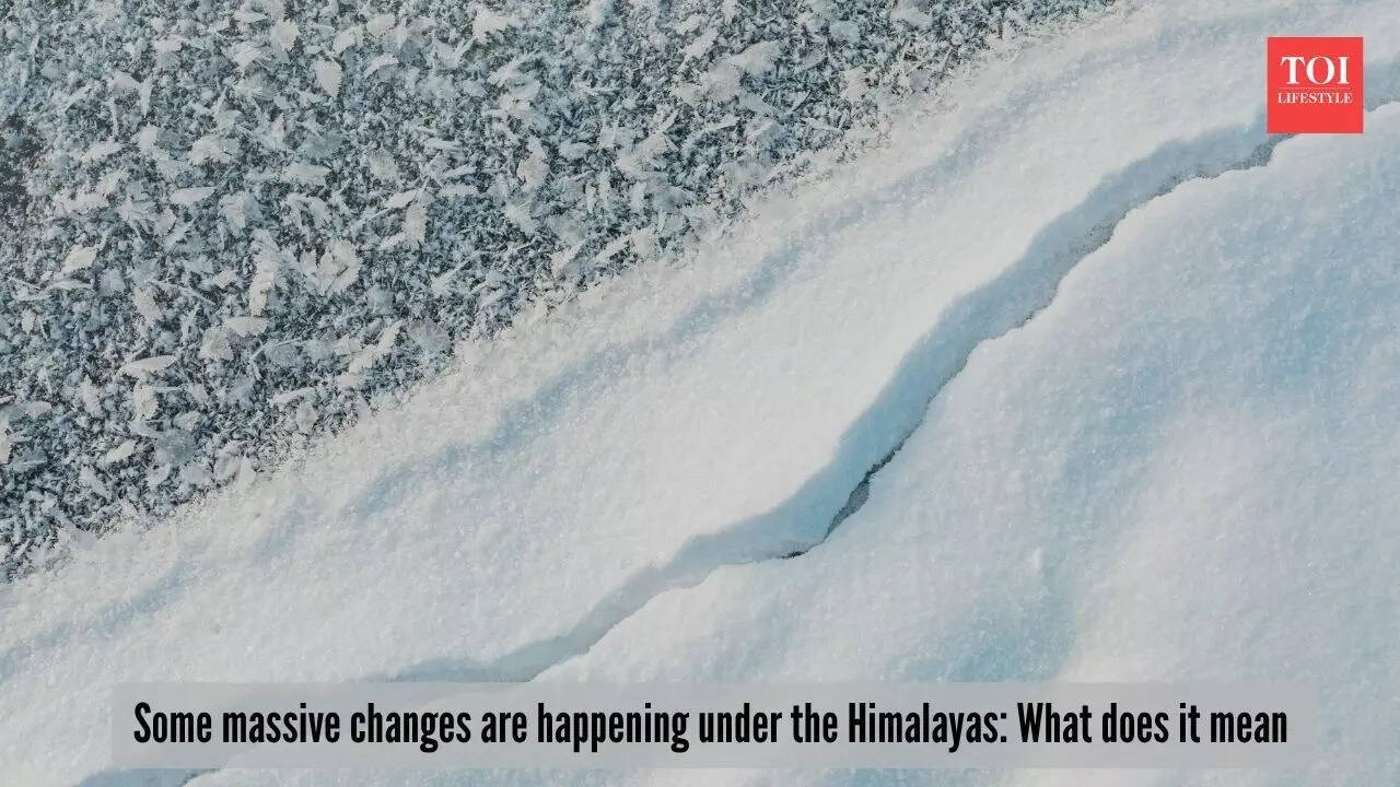 Himalayan tectonic plates-- Representative Image