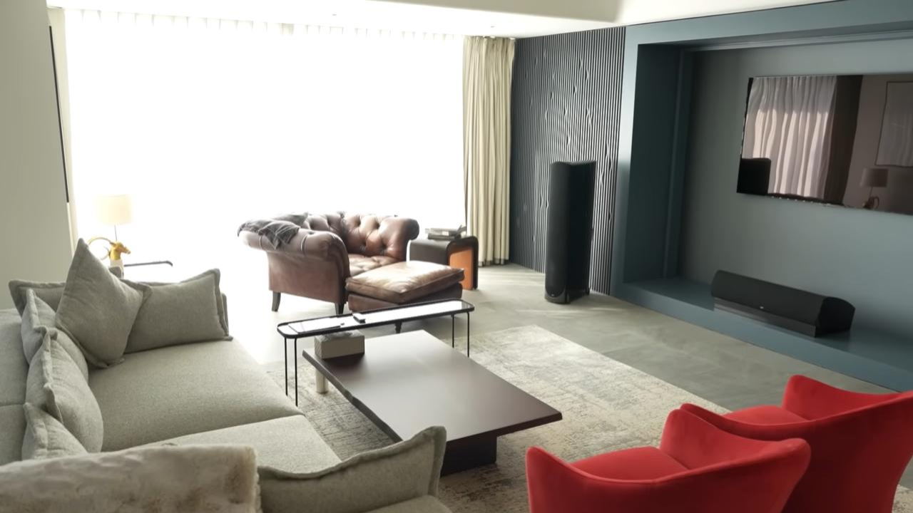 Farhan Akhtar and Shibani Dandekar's home