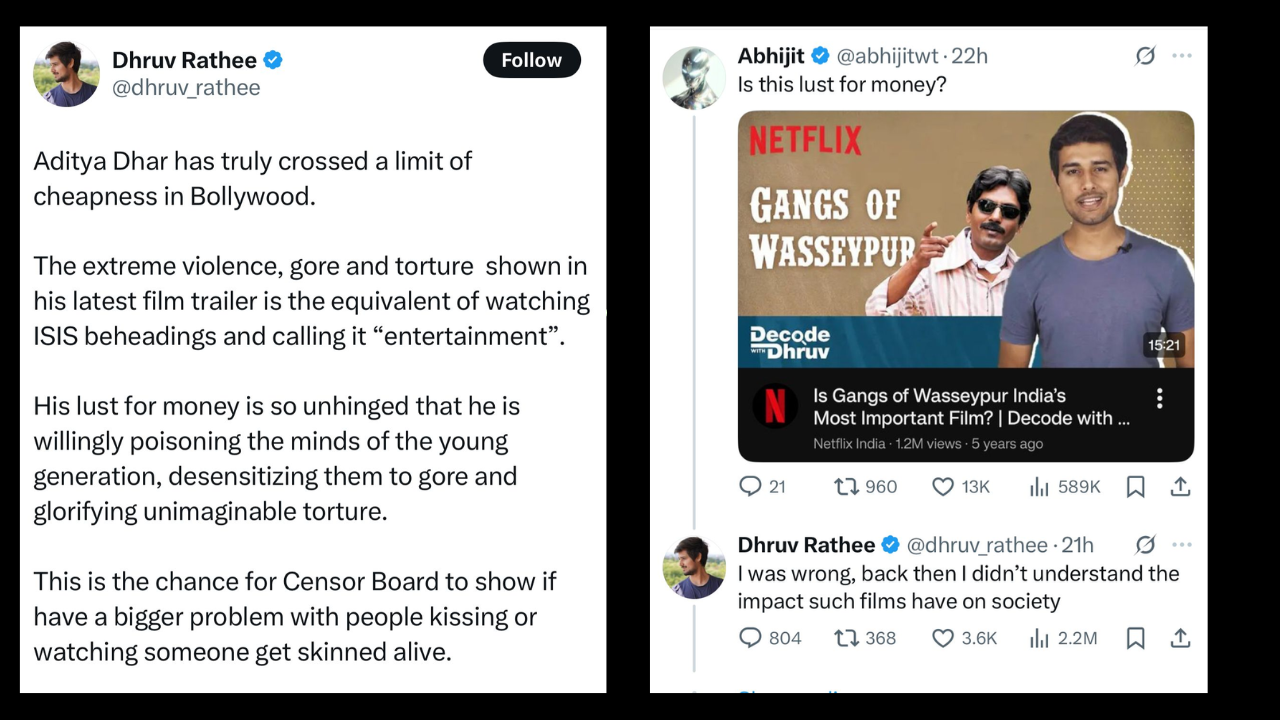 Dhruv Rathee SLAMS ‘Dhurandhar’ trailer