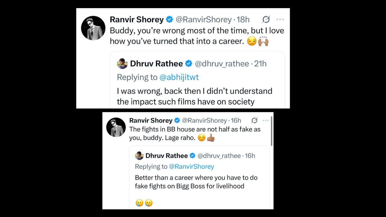 Ranvir Shorey vs Dhruv Rathee