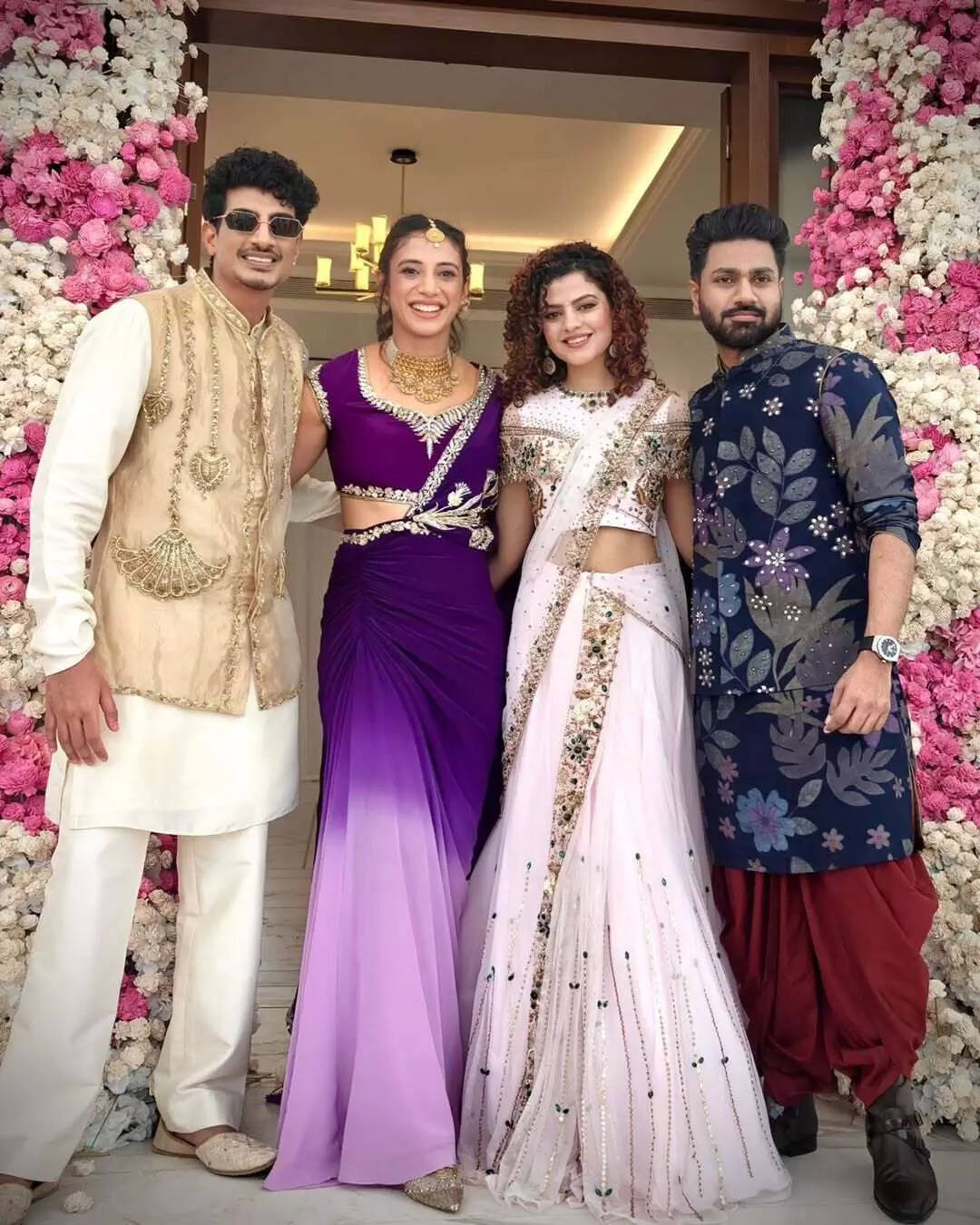 Smriti Mandhana & Palash Muchhal's Mehendi Ceremony