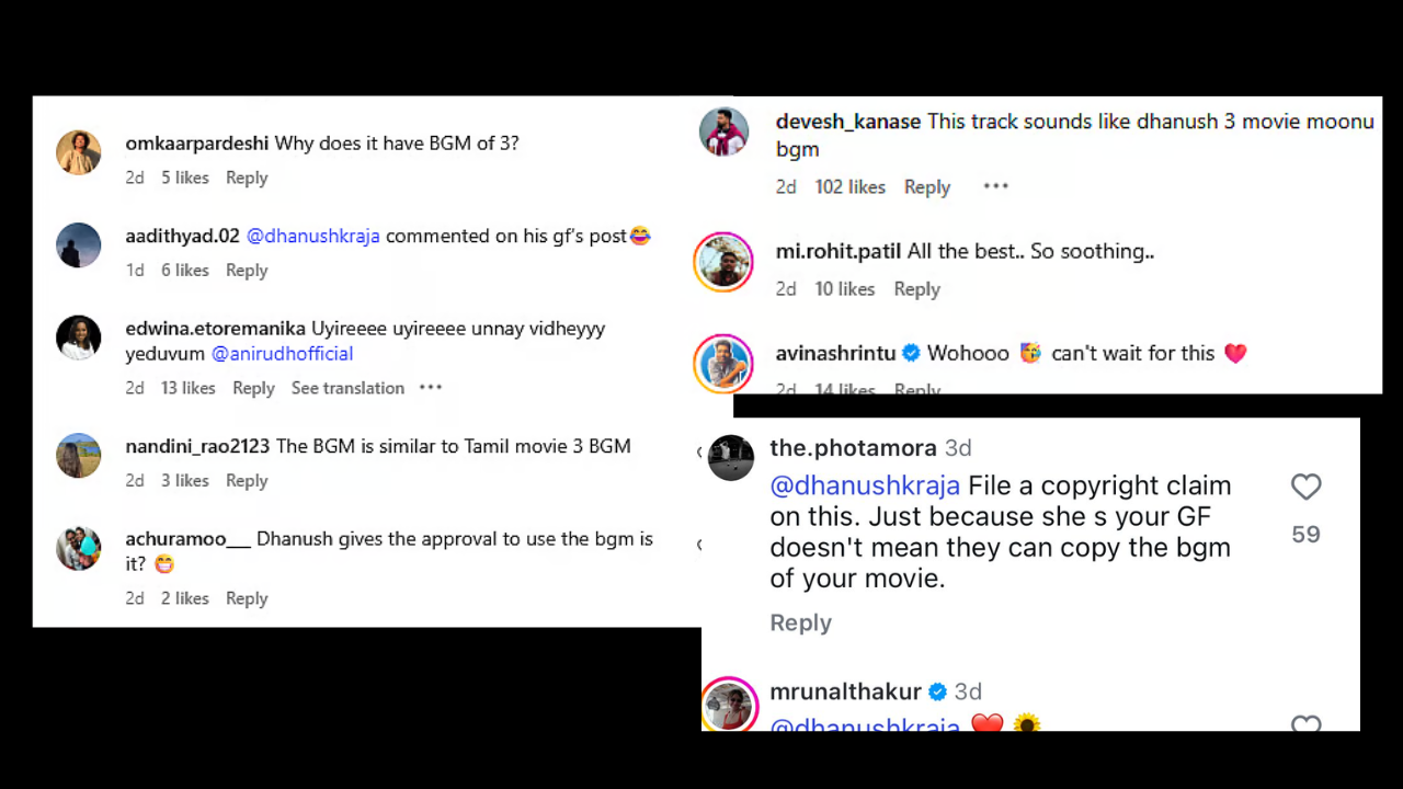 Dhanush-Mrunal Thakur