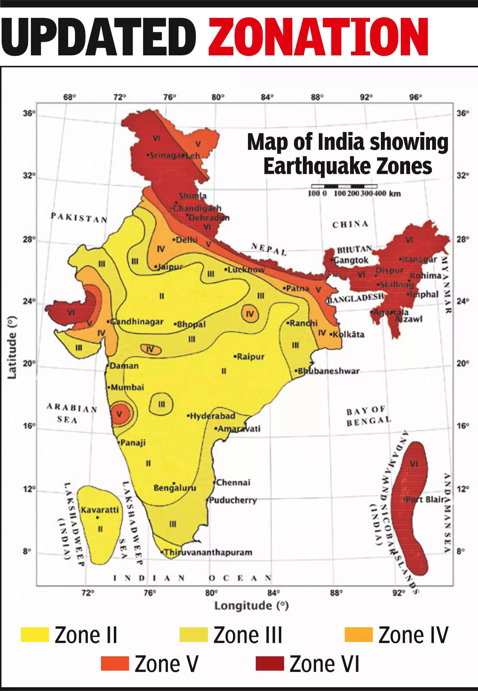 In new seismic map, Himalayan arc in highest danger zone
