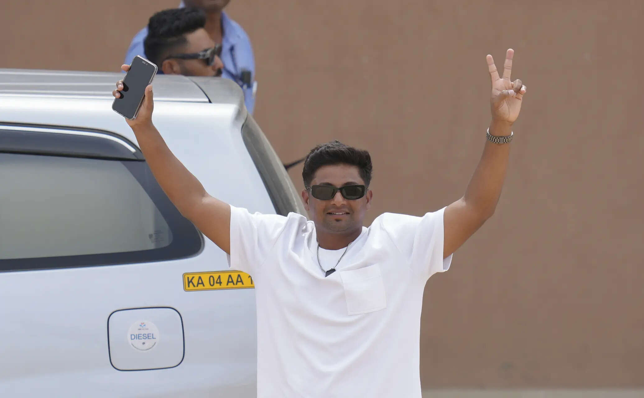 Cricketers at BCCI Centre of Excellence Ground