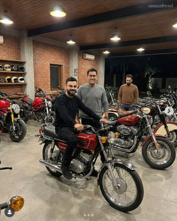 MS Dhoni and Virat Kohli