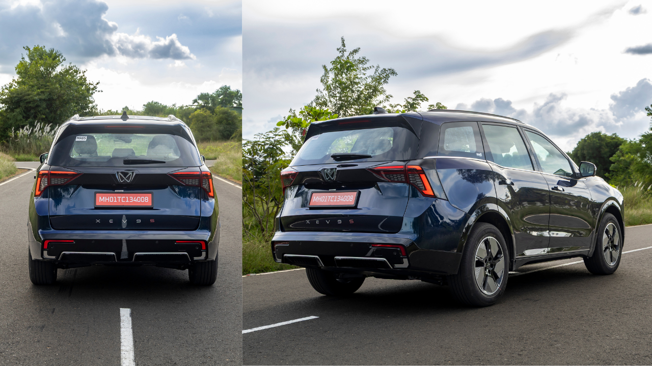 New Mahindra XEV 9S rear end