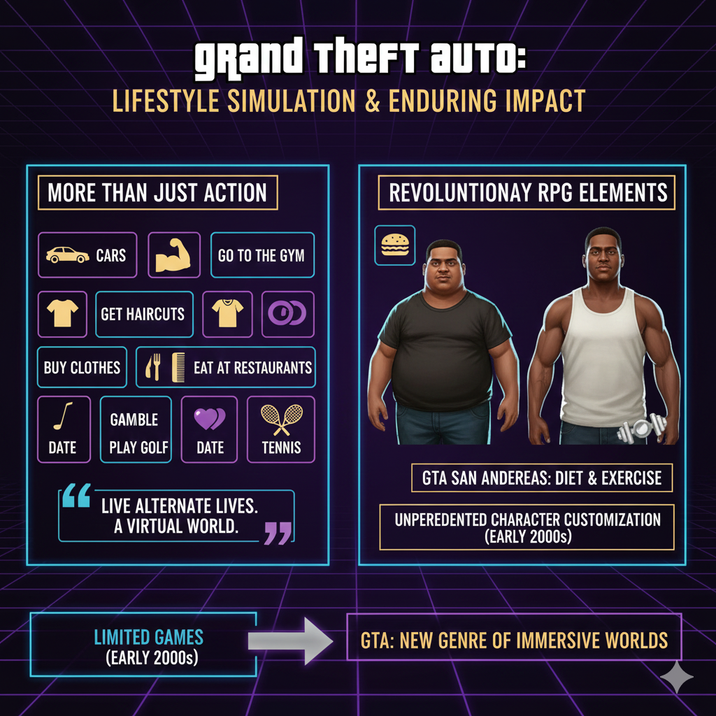 A lifestyle simulator</p>