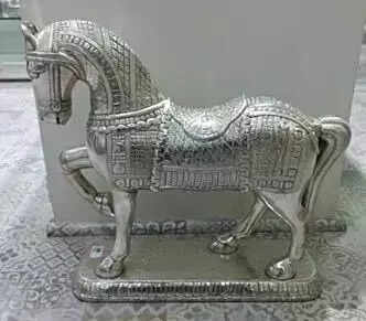 Silver horse