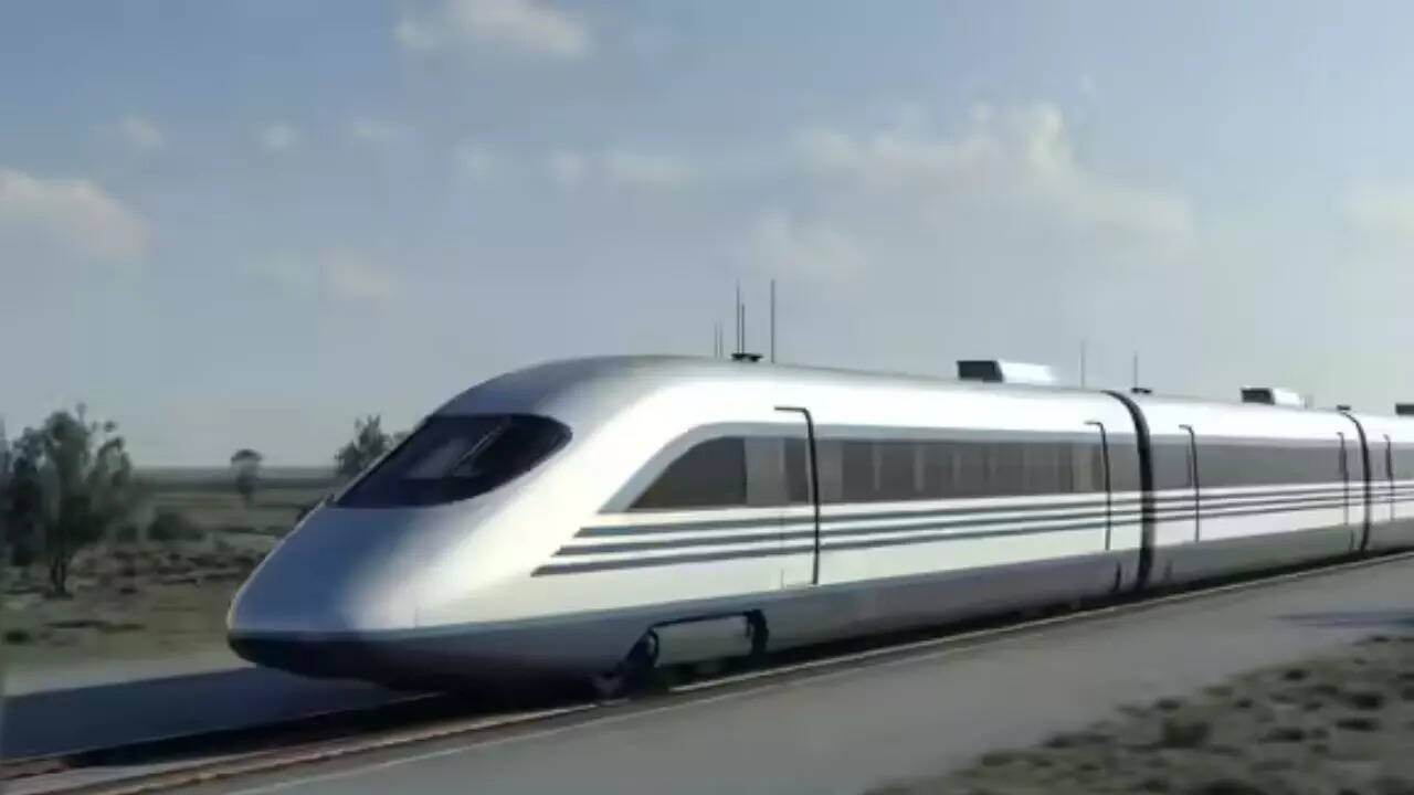 begin Bullet train operations with 100-km Surat–Vapi stretch. (Made by AI, only for representational purposes)
