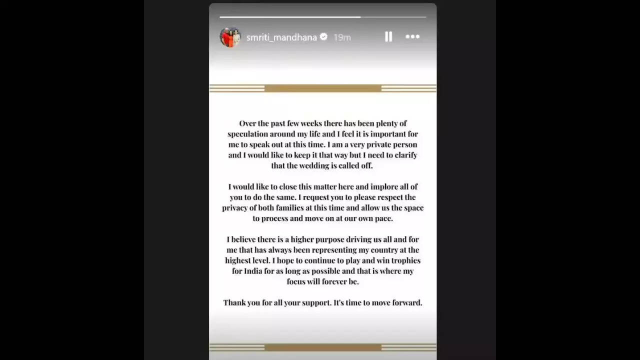 Smriti Mandhana's post Smriti Mandhana's post