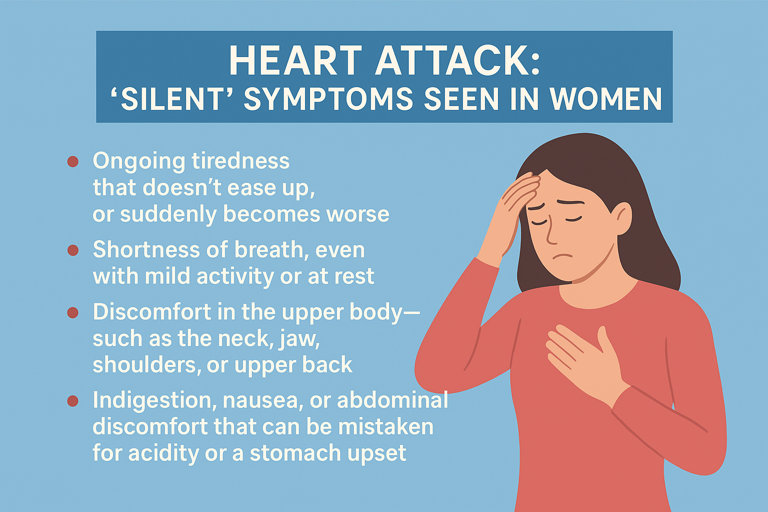 இதய ஆரோக்கியம்: பெண்களின் மாரடைப்பைக் கண்டறிவது ஏன் கடினம் என்று இருதயநோய் நிபுணர் விளக்குகிறார்